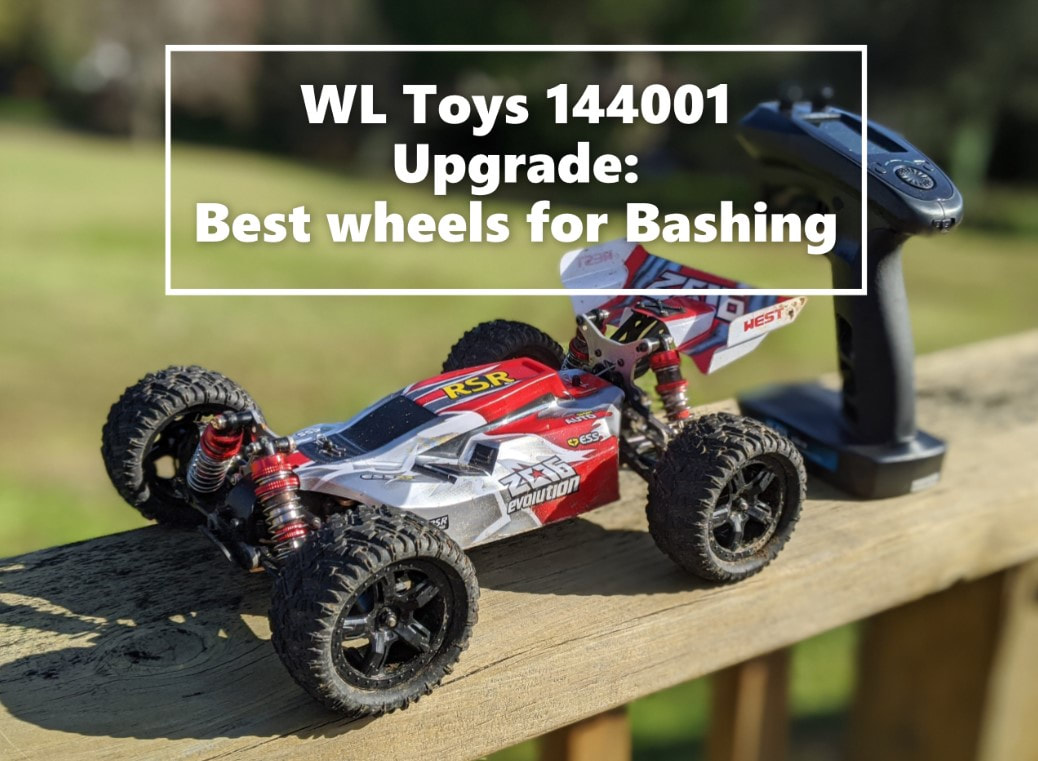 21st Century Toys 4x 85mm Tires Wheel Tyre for Wltoys 144001 124019 104001 RC Car 1/10 Buggy HSP 